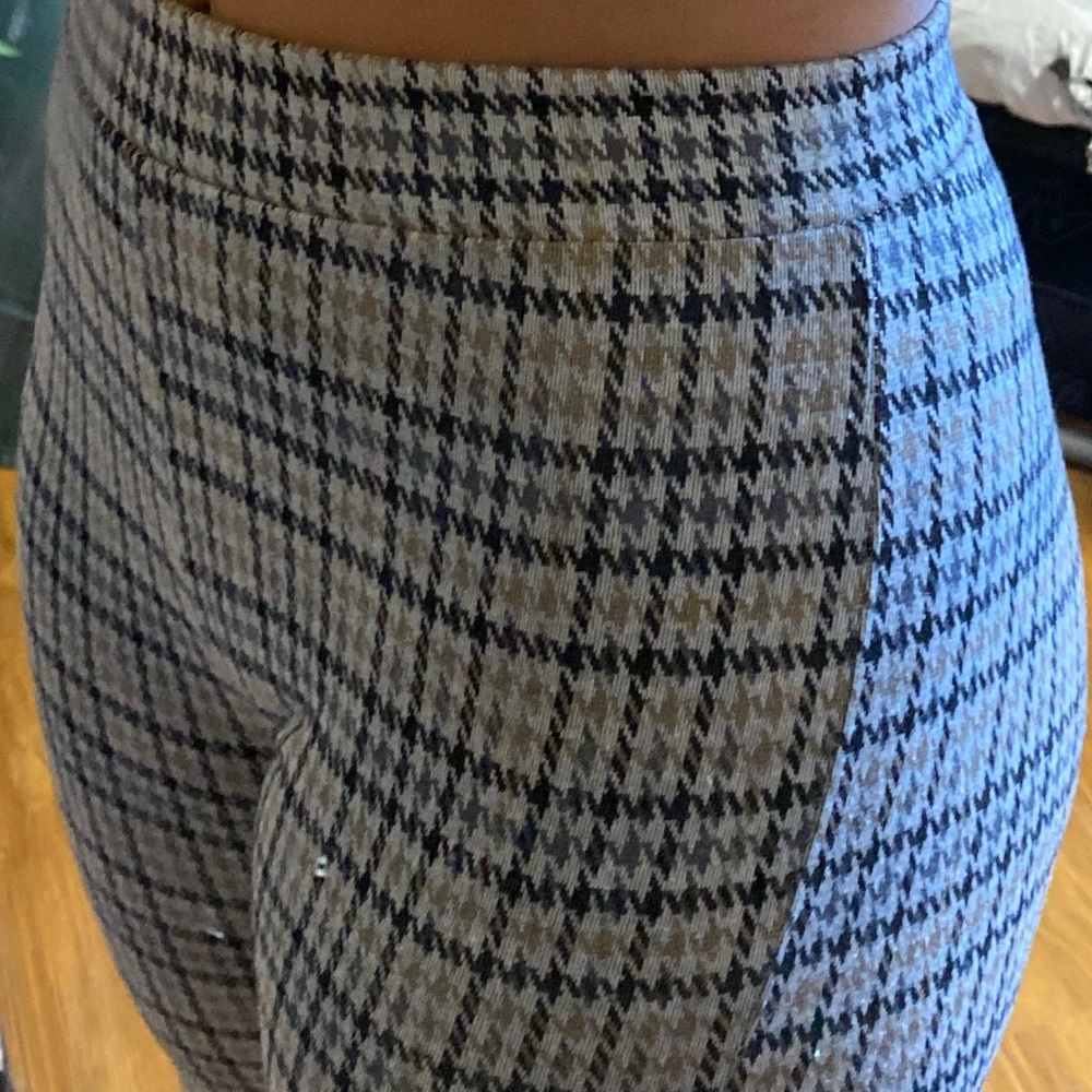 Cute plaid leggings